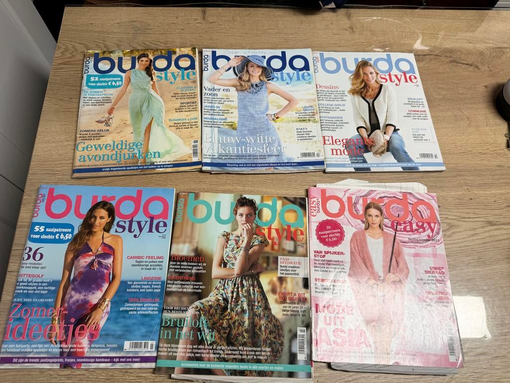 Burda naaipatronen 3, Hobby en Vrije tijd, Kledingpatronen, Vrouw, Overige typen, Gebruikt, Burda