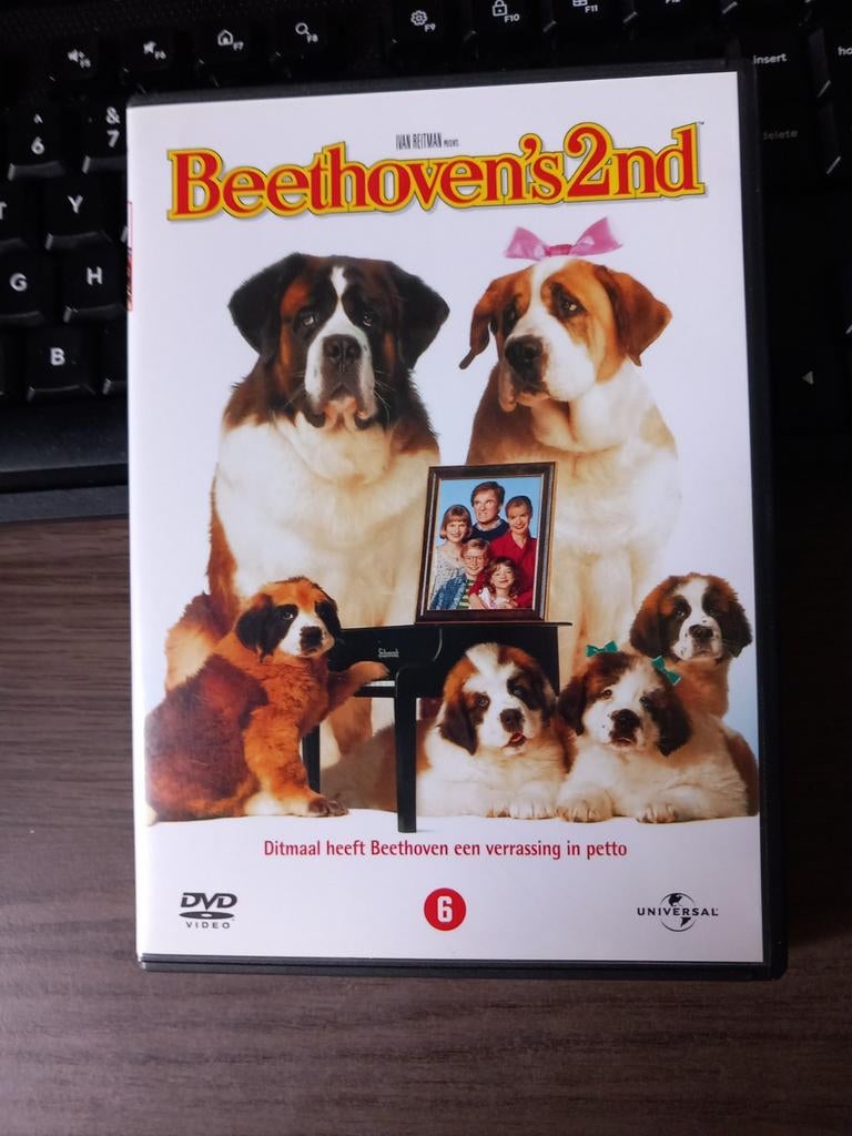 Beethoven's 2nd - DVD (Nederlands gesproken), Gebruikt, Alle leeftijden, Ophalen of Verzenden, Komedie