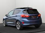 Ford Fiesta 1.0 EcoBoost ST-Line 125PK Pano/Camera/LED/Navi, Auto's, Gebruikt, Blauw, LED verlichting, Bedrijf