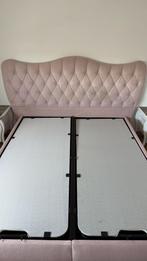 Roze bed 160x200 Enza Home, Huis en Inrichting, Slaapkamer | Bedden, Overige kleuren, Tweepersoons, Ophalen of Verzenden, 200 cm
