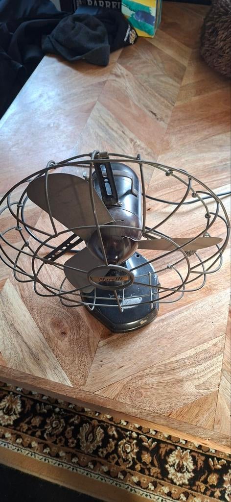 Vintage ventilator Marelli origineel zeer zwaar model, Witgoed en Apparatuur, Ophalen of Verzenden, Gebruikt
