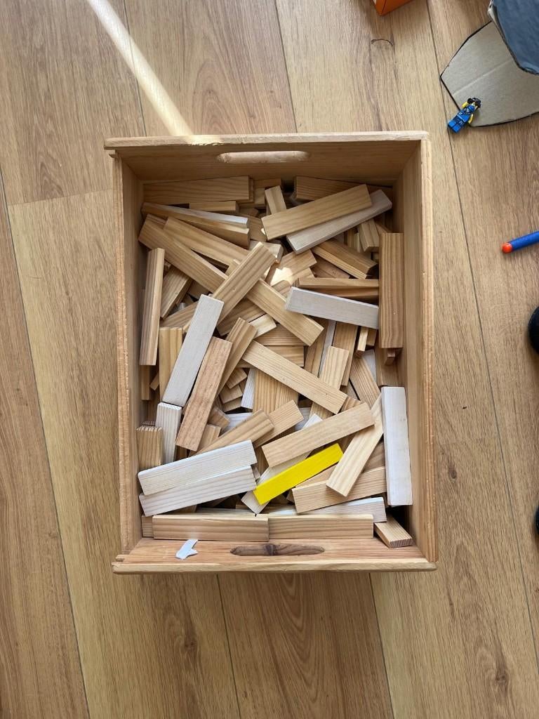 kapla, gebruikt in grote doos, Ophalen, Gebruikt, Overige merken