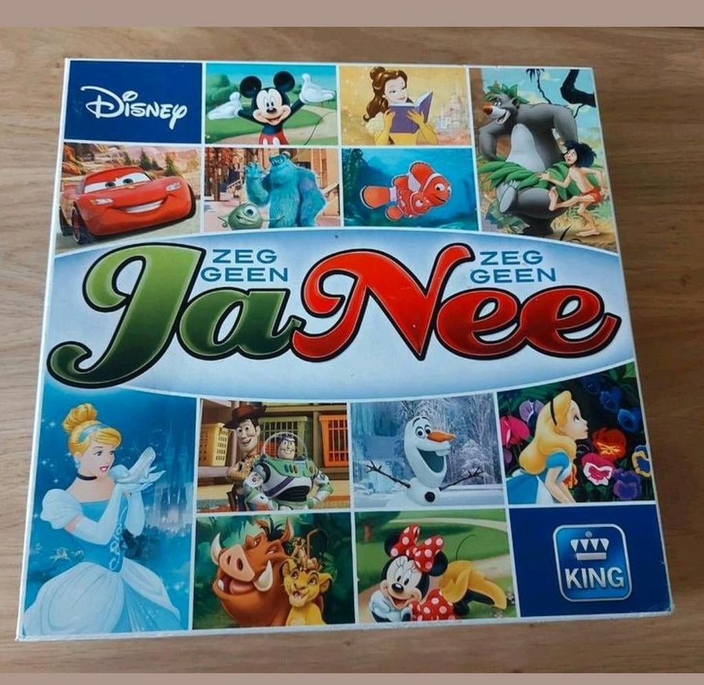 ZEG GEEN JA ZEG GEEN NEE DISNEY VRAGEN  SPEL, Vijf spelers of meer, Verzenden, Zo goed als nieuw, KING