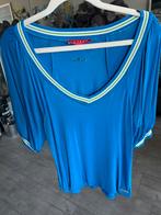 10 Feet , kobalt blauw shirt , maat 36, Blauw, Ophalen of Verzenden, Zo goed als nieuw, Korte mouw