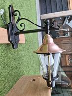 Hanglamp koperen kap, buitenverlichting, gietijzer, Ophalen, Wandlamp, Netvoeding, 50 tot 250 watt