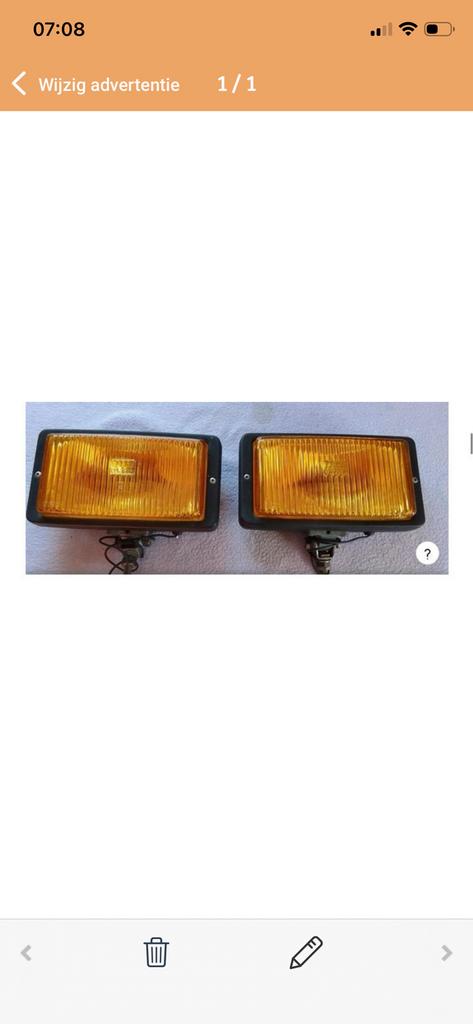 Gezocht verstralers Bosch, Auto-onderdelen, Ophalen