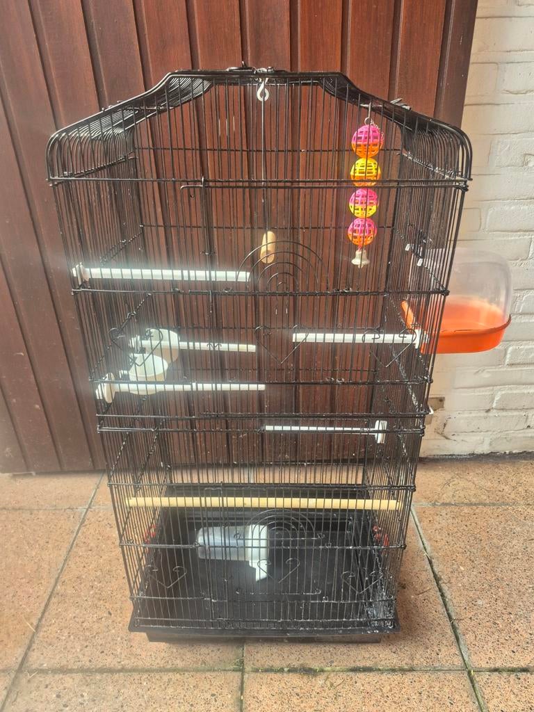Vogelkooi kooi als nieuw, Dieren en Toebehoren, Ophalen of Verzenden, Zo goed als nieuw, Metaal, Vogelkooi