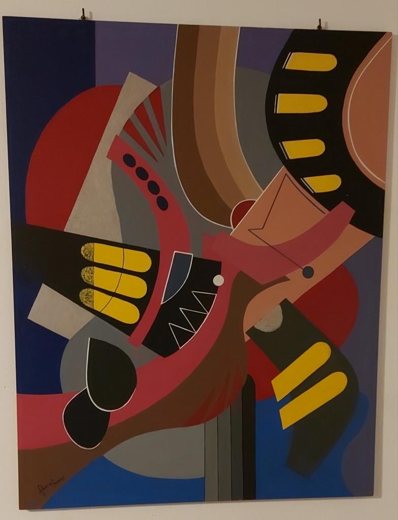 Schilderij annie lamers, Ophalen