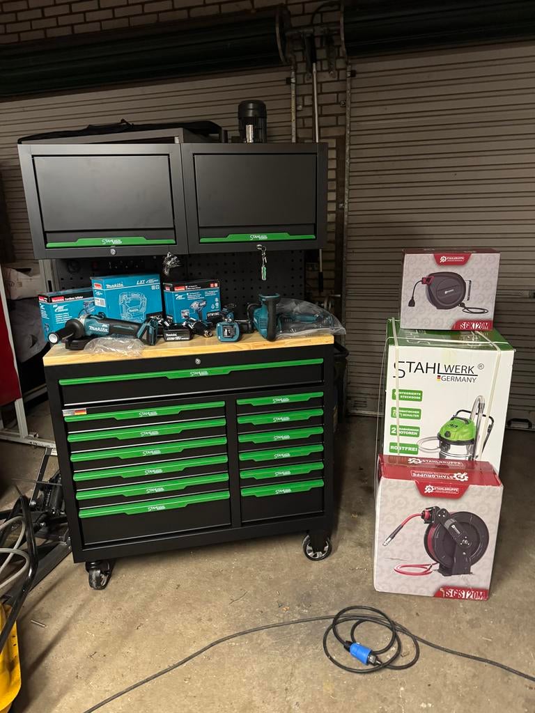 Stahlwerk SW10 gereedschapswagen met boven kasten, Doe-het-zelf en Verbouw, Gereedschap | Handgereedschap, Ophalen, Onbekent, Nieuw