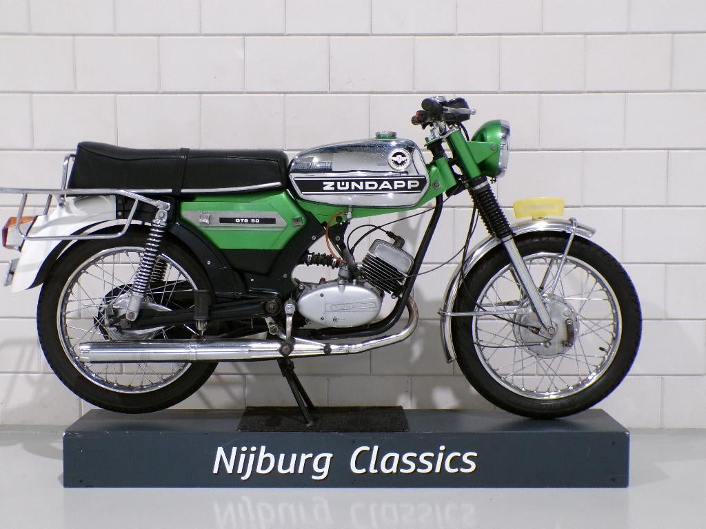 Zundapp 517 GTS 50 Groenmetallic., GTS50, Ophalen of Verzenden, Zo goed als nieuw, 4 versnellingen