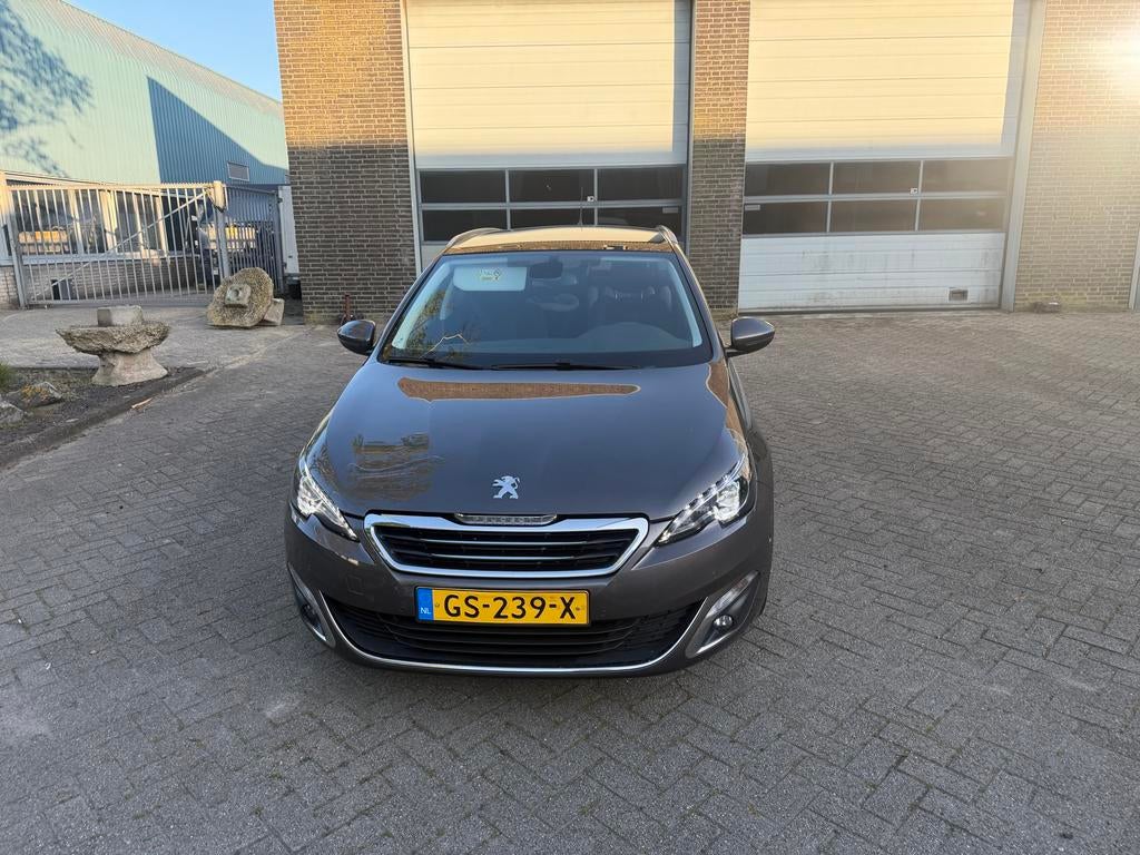 Peugeot 308 SW 2.0 BlueHDi Automaat Pano Nieuwe distributie, Stof, 4 cilinders, Bruin, Origineel Nederlands