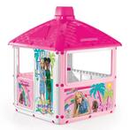 Barbie City Speelhuis 132x104x104 cm Roze/Wit, Kunststof, Ophalen of Verzenden, Dolu, Dolu