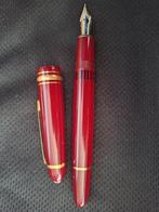 Montblanc vintage meisterstück donkerrood, Verzamelen, Pennenverzamelingen, Ophalen of Verzenden, Gebruikt, Vulpen, Mont Blanc