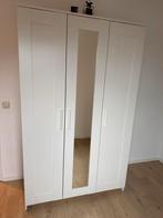 Ikea Brimnes kledingkast met spiegeldeur, Huis en Inrichting, Kasten | Kledingkasten, Ophalen, Overige materialen, Gebruikt, 100 tot 150 cm
