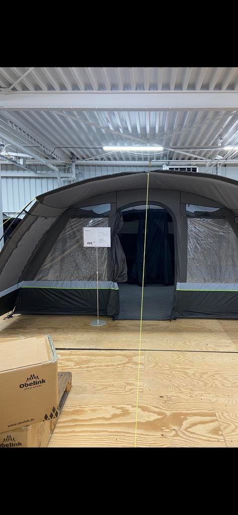 Complete 6-persoons Obelink Tent incl. inboedel - Nieuw!, Caravans en Kamperen, Tenten, Ophalen of Verzenden, Nieuw, Tot en met 6