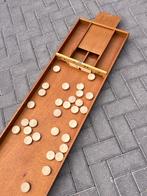 Vintage Sjoelbak S-40 van Homas, compleet  met sjoelschijven, Een of twee spelers, Ophalen of Verzenden, Gebruikt