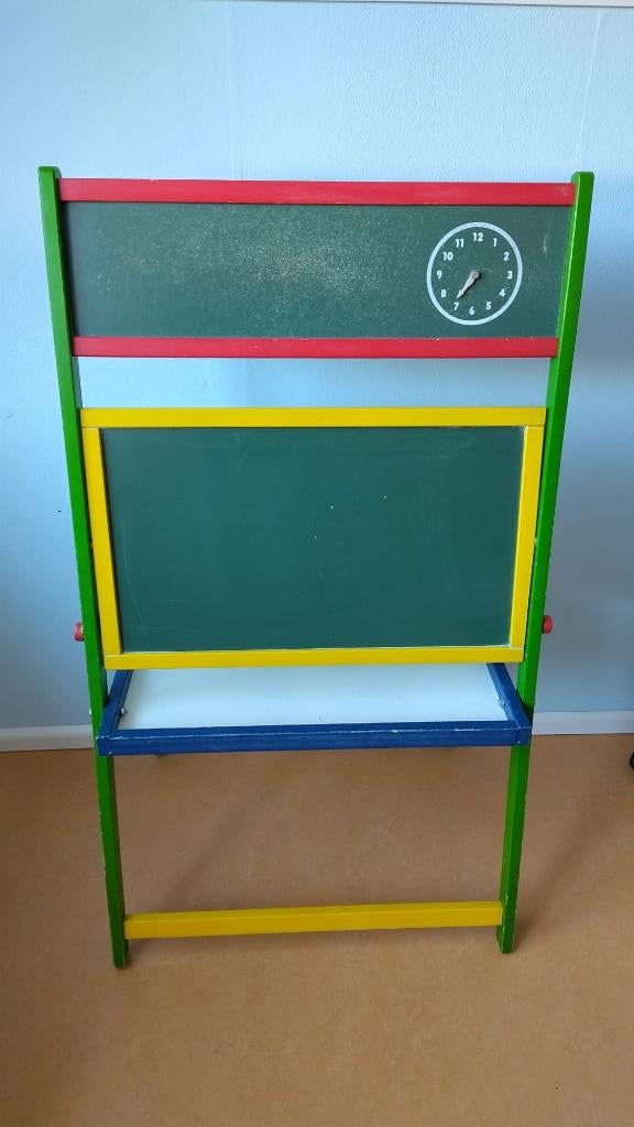 vrijstaand kinder schoolbord, Diversen, Schoolborden, Ophalen, Gebruikt, Krijtbord