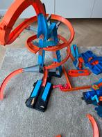 Hot Wheels racebaan met veel onderdelen, Ophalen of Verzenden, Hot Wheels, Racebaan, Gebruikt