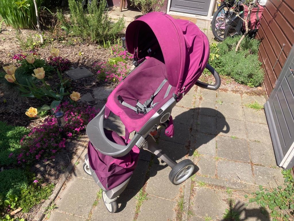 GRATIS Kinderwagen van Stokke. Voor wie het kan gebruiken!, Ophalen, Gebruikt, Kinderwagen, Overige merken