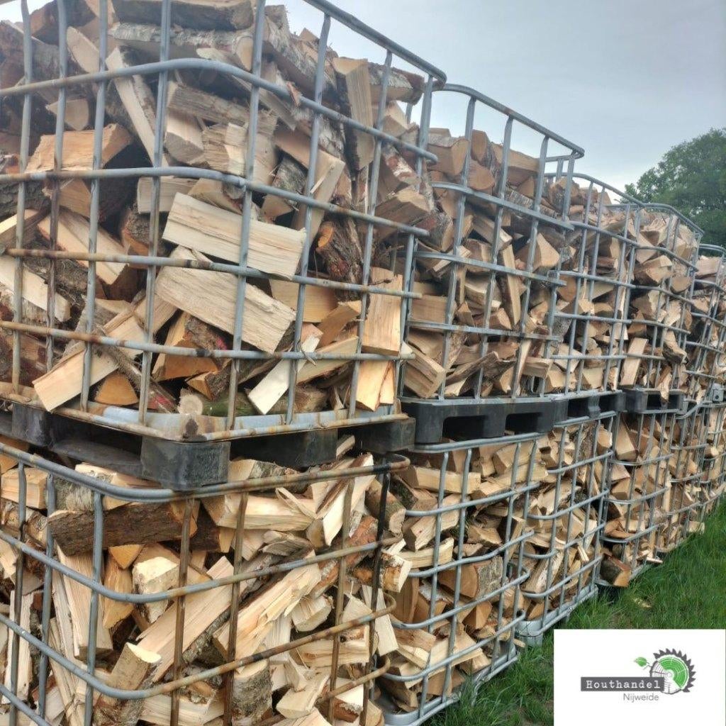 Brandhout Berk/Els/Esdoorn, Minder dan 3 m³, Ophalen of Verzenden, Berkenhout, Blokken