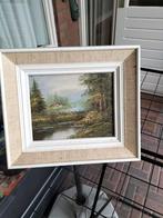 Mooi oud schilderijtje., Antiek en Kunst, Kunst | Schilderijen | Klassiek, Ophalen