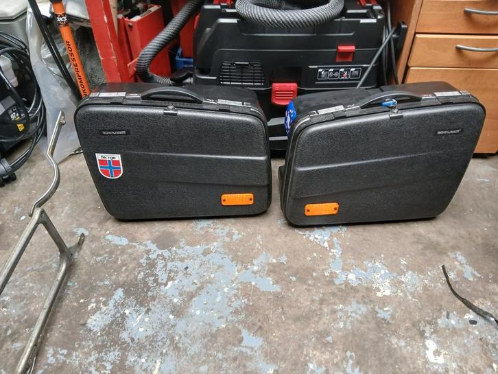 Set van 2 Motorfiets Zijkoffers BMW Krauser R serie v2 ., Motoren, Accessoires | Koffers en Tassen, Gebruikt, Ophalen of Verzenden