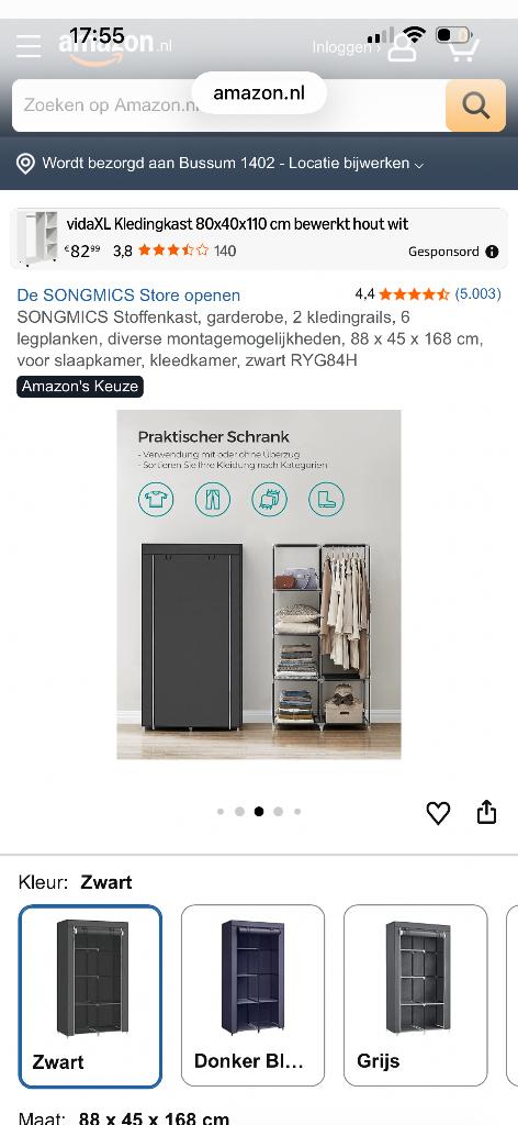 Kast, Ophalen, Nieuw, Campingkast