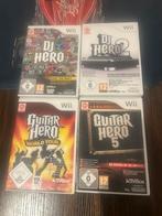 Wii Muziek Games: DJ Hero 1 & 2, Guitar Hero World Tour & 5, Spelcomputers en Games, Games | Nintendo Wii, Muziek, Gebruikt, Eén computer