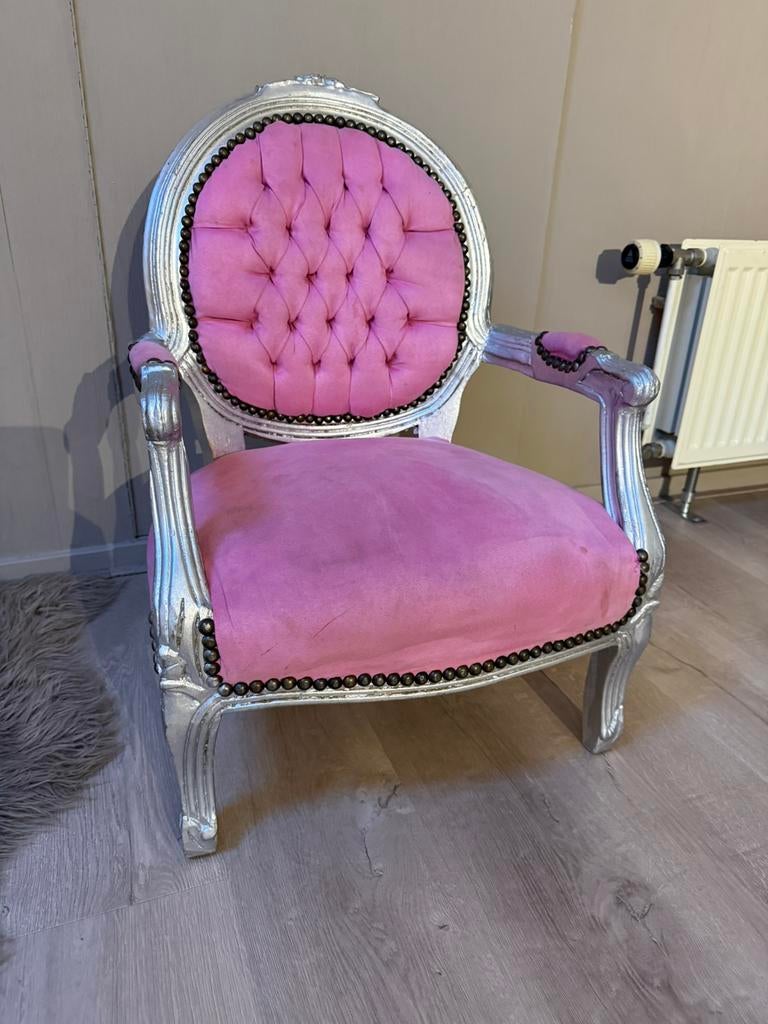 Prinsessenstoel, Kinderen en Baby's, Kinderkamer | Tafels en Stoelen, Ophalen, Zo goed als nieuw, Stoel(en)