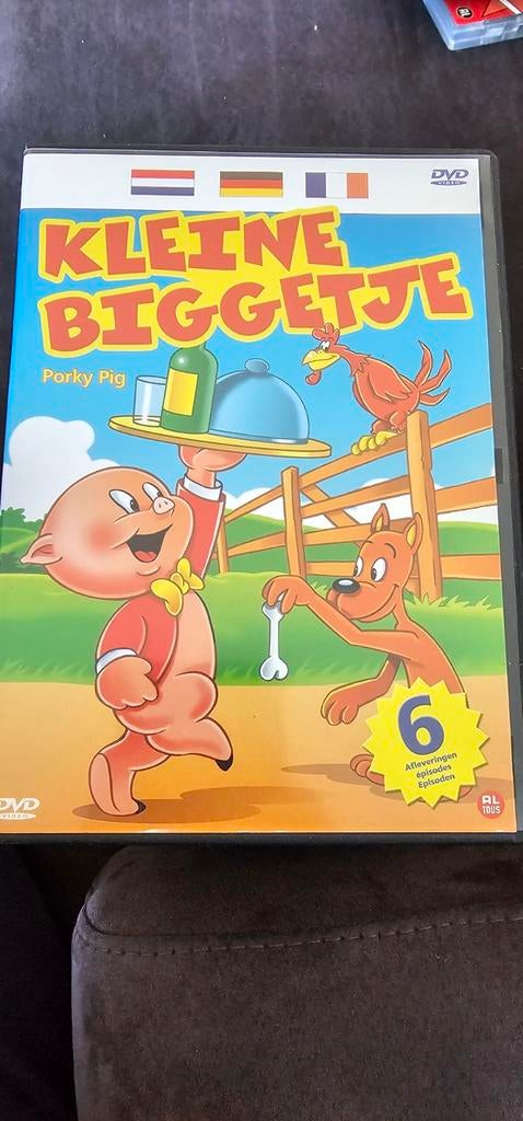 Kleine Biggetje (Porky Pig) DVD - 6 afleveringen, Ophalen, Gebruikt, Alle leeftijden, Komedie