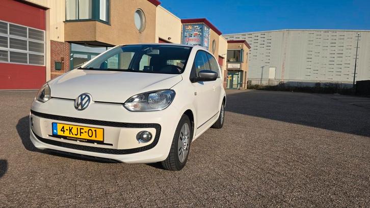 Volkswagen up! 1.0 44KW 2013 Wit, Auto's, Volkswagen, Particulier, up!, Bluetooth, Elektrische ramen, Navigatiesysteem, Radio