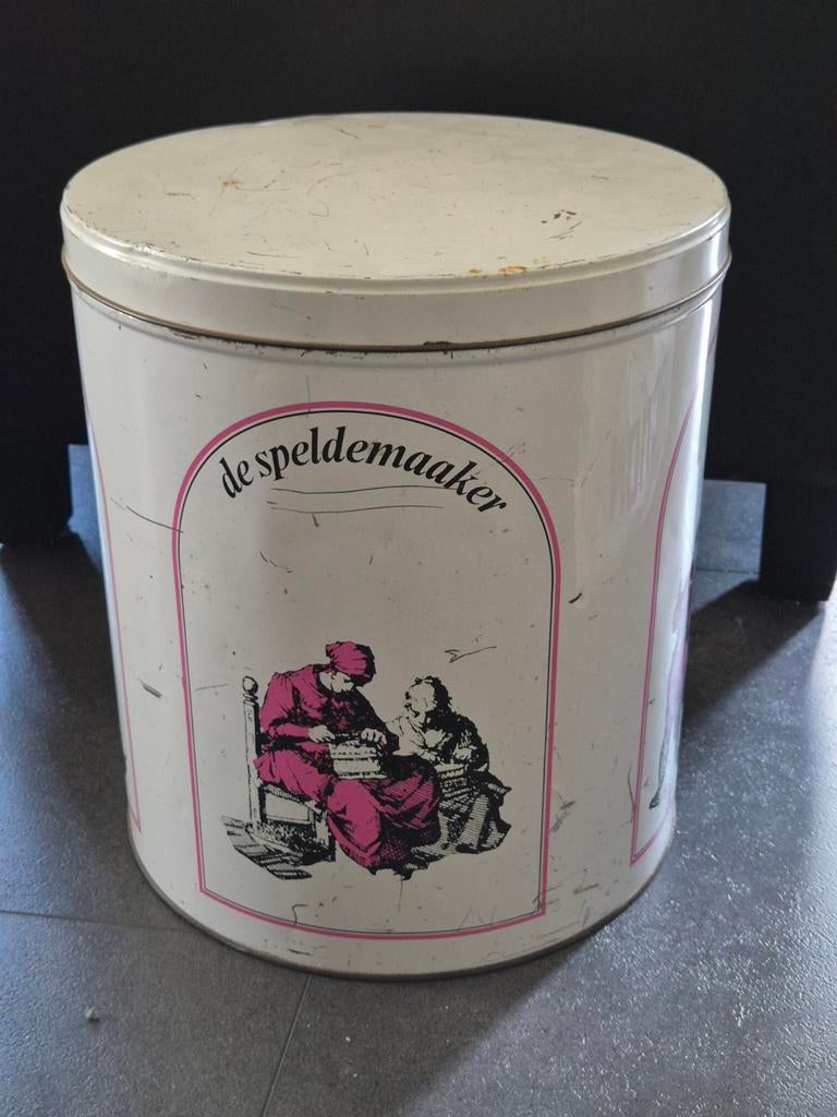 Groot estel hoogovens blik 4 beroepen, Verzamelen, Ophalen of Verzenden, Gebruikt, Overige