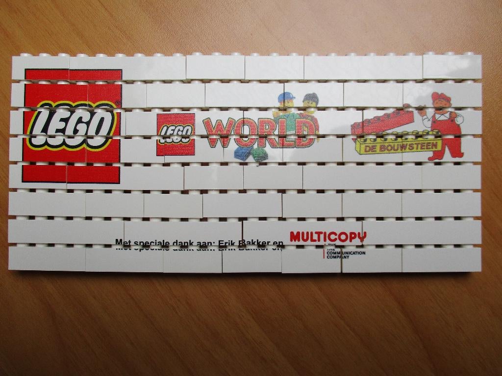 LEGO WORLD Zwolle 2010 / De Bouwsteen promo set, Ophalen of Verzenden, Nieuw, Complete set, Lego