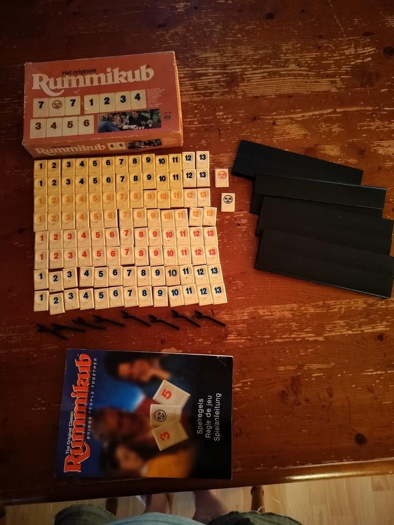 Rummikub groot en woord Rummikub groot, Ophalen of Verzenden
