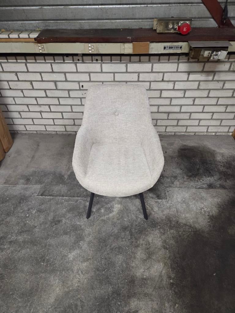 6 grijze draaibare eetkamerstoelen, Ophalen, Nieuw, Vijf, Zes of meer stoelen, Modern