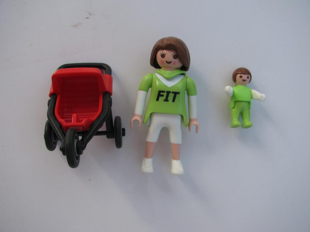 Playmobil 4697 Moeder met wandelwagen, Ophalen of Verzenden, Zo goed als nieuw, Complete set