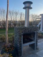 Schanskorf tuinhaard, Ophalen, Gebruikt