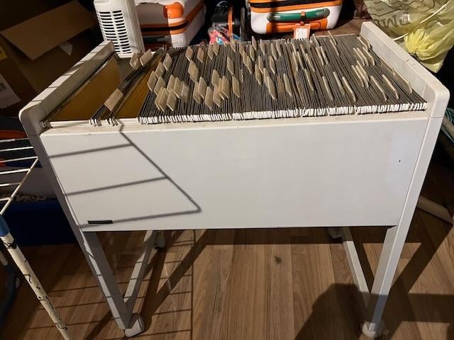 Durable Grijs Hangmappenboy Atlanta A4, Diversen, Schrijfwaren, Ophalen, Zo goed als nieuw