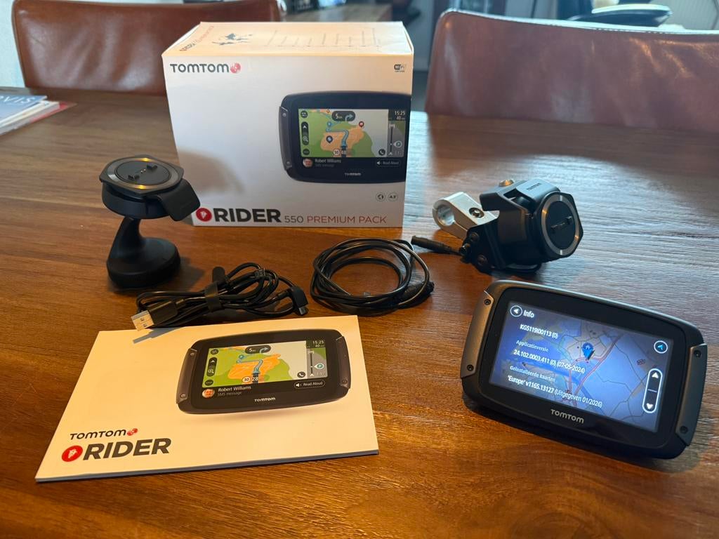 TomTom Rider 550 premium pack, Ophalen of Verzenden, Zo goed als nieuw