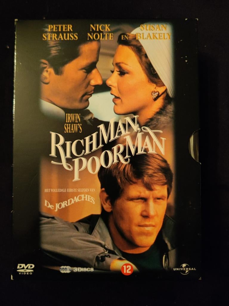 Rich Man, Poor Man (De Jordaches) - Seizoen 1 DVD Boxset, Gebruikt, Boxset, Drama, Ophalen of Verzenden