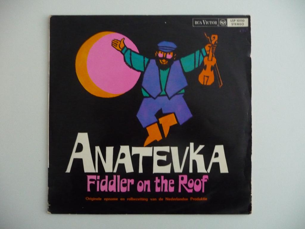 lp ANATEVKA -FIDDLER ON THE ROOF- MUSICAL -RCA Records, 1966, Ophalen of Verzenden, Gebruikt, 12 inch