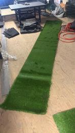 Aangeboden stuk A kwaliteit nieuw kunstgras, Ophalen of Verzenden, Zo goed als nieuw, Minder dan 10 m²