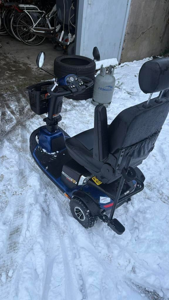 Mooie galaxy 2 scootmobiel, Diversen, Brommobielen en Scootmobielen, Ophalen, Pride, Zo goed als nieuw, 16 km/u of meer