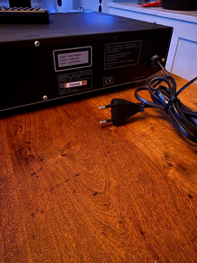 Sony CDP-XE510 CD Speler - Uitstekende Staat, Ophalen of Verzenden, Zo goed als nieuw, Sony