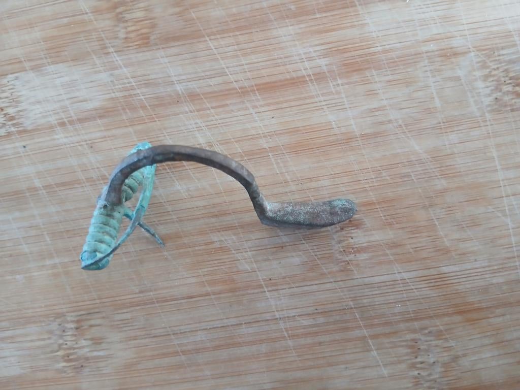 Antieke Fibula ., Ophalen of Verzenden