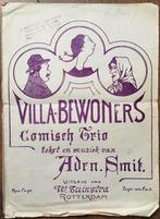 Bladmuziek Villa-Bewoners - Komisch comisch trio - A. Smit, Ophalen of Verzenden, Gebruikt, Artiest of Componist