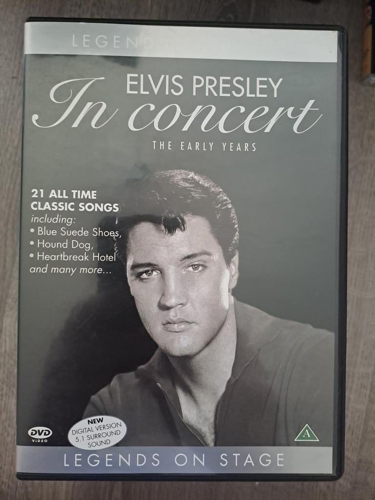 Elvis on stage (dvd), Alle leeftijden, Ophalen of Verzenden, Zo goed als nieuw