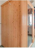 sauna twee in een met kachel en direct heat stralers, Sport en Fitness, Sauna, Ophalen, Zo goed als nieuw, Fins of Traditioneel