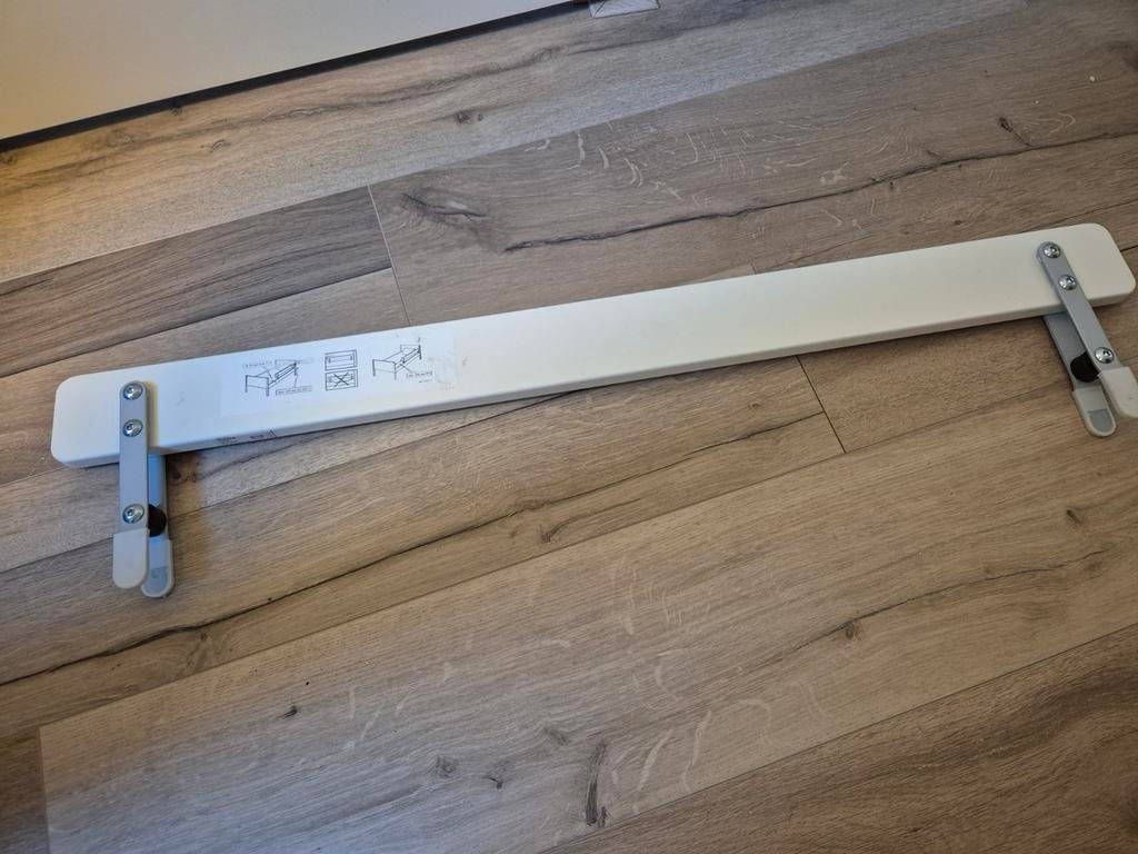 NATTAPA Zijsteun uitvalhek wit, Nieuw, Ophalen of Verzenden, Klemhekje, Hout