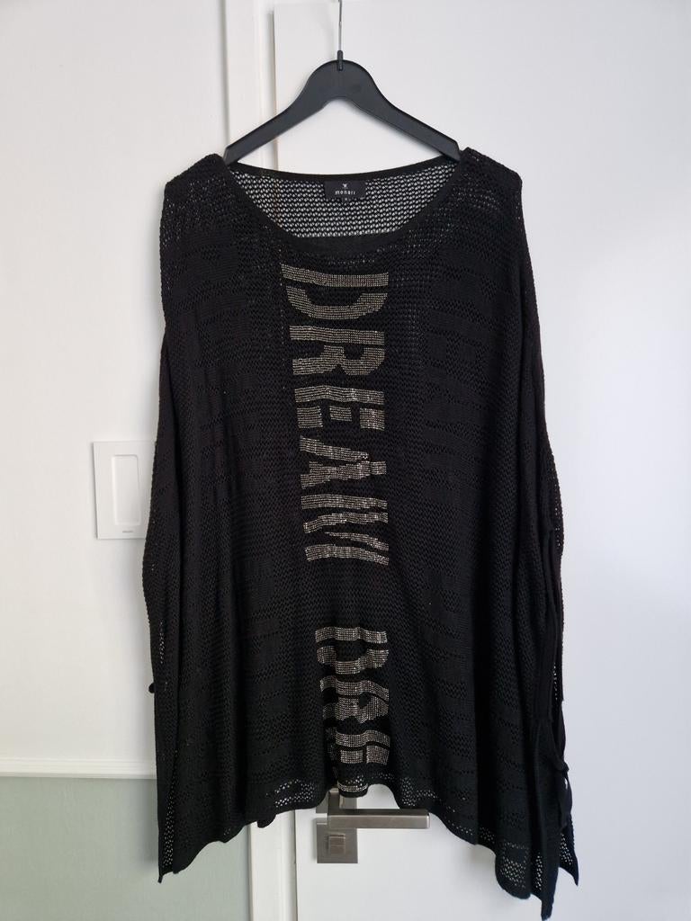 Nieuw zonder kaartje: Monari poncho/hes, maar S, Monari, Zwart, Nieuw, Ophalen of Verzenden